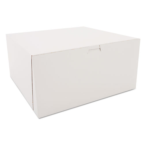 TUCK-TOP BAKERY BOXES, 12 X 12 X 6, WHITE, 50/CARTON