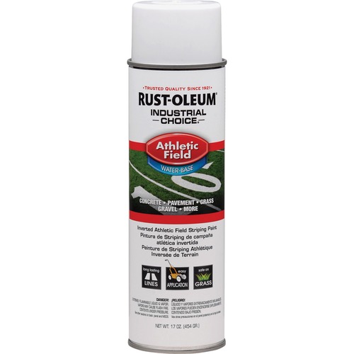 Rust-Oleum  Striping Paint, Inverted, 17 oz, White