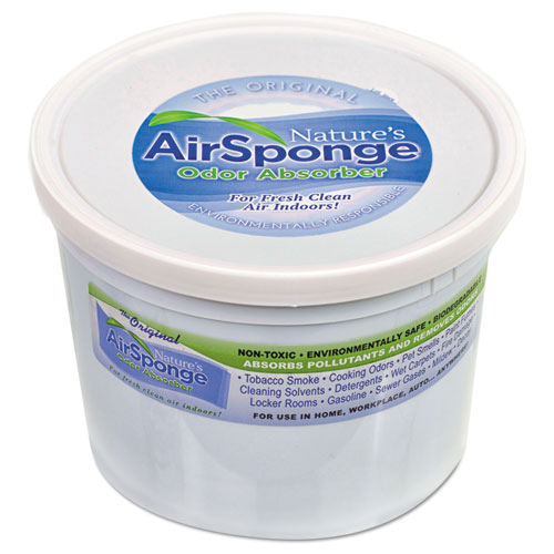 Sponge Odor Absorber, Neutral, 64 Oz, 4/carton