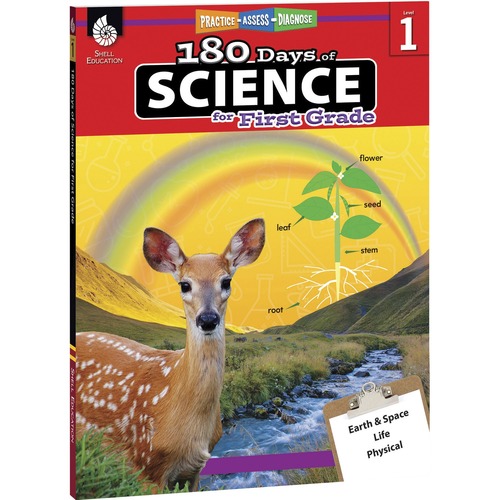Shell Education Teacher Created Materials  Resource Book, Science, Grade 1, 8-1/2"Wx11"Lx1"H, Multi