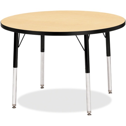 Jonti-Craft, Inc.  Round Activity Table, 36", Maple