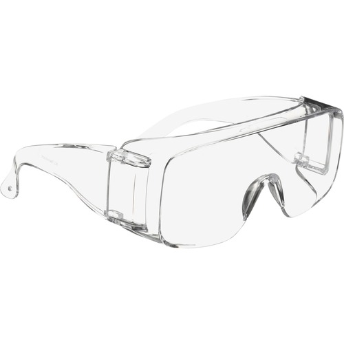 Tour Guard V Safety Glasses, One Size Fits Most, Clear Frame/lens, 20/box