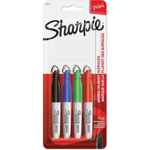 MARKER,SHARPIE,MINI,FN,4PK