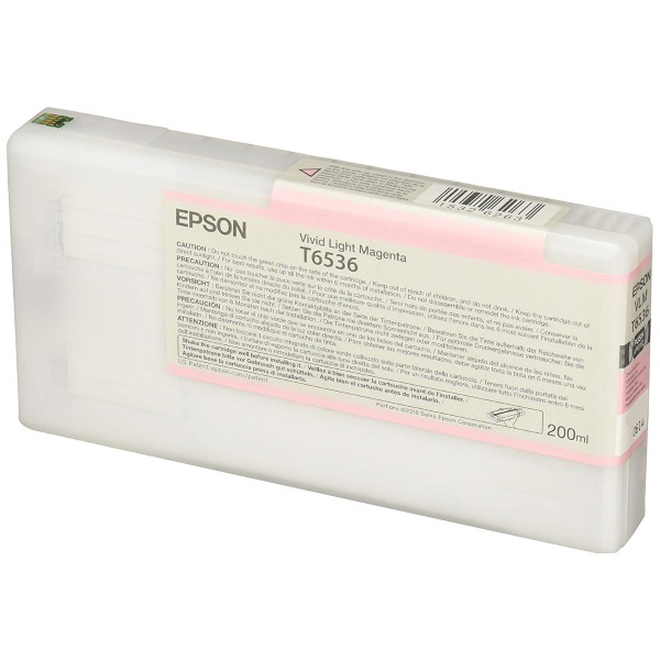 Epson T653600 Vivid Light Magenta OEM UltraChrome HDR Ink Cartridge
