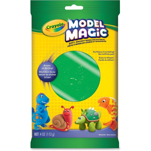 CLAY,MODEL MAGIC,4 OZ/PK,GN