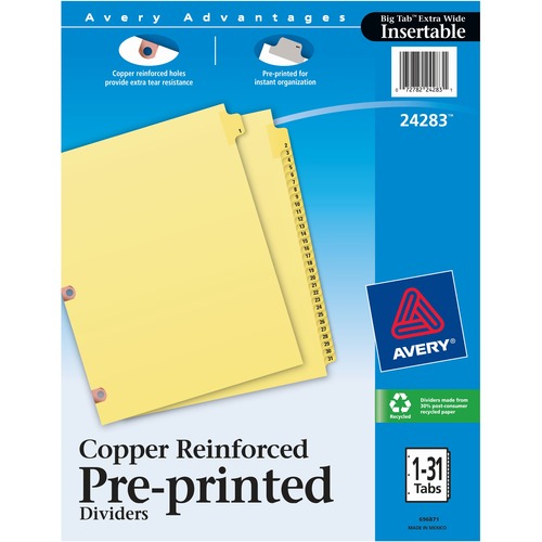 INDEX,COPPER REINFORCD,1-31