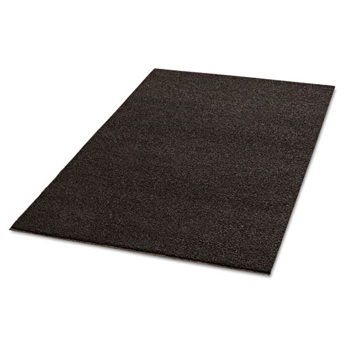 Spaghetti Vinyl-Loop Floor Mat, Vinyl, 36 X 60, Brown