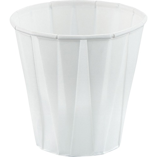 Solo Cup Company  Portion Paper Cup, 3.5 oz., 100/PK, 50PK/CT, White