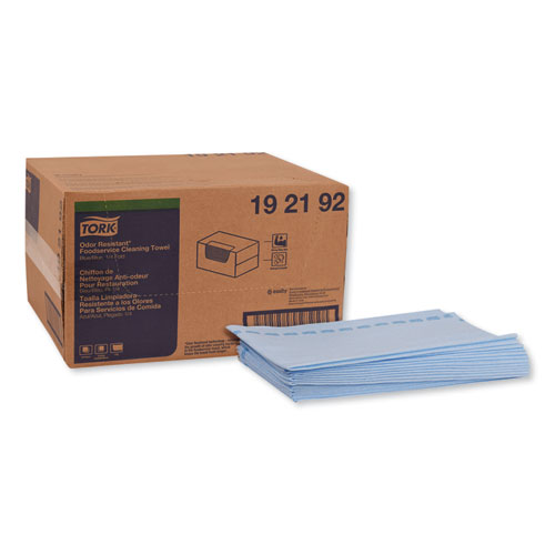 FOODSERVICE CLOTH, 13 X 24, BLUE, 150/BOX