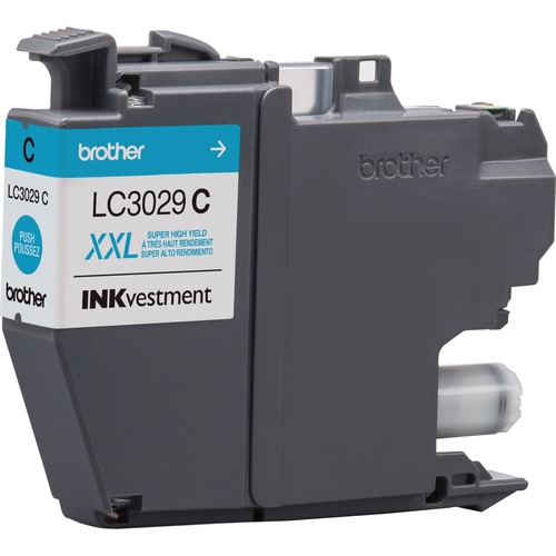 LC3029C INKVESTMENT SUPER HIGH-YIELD INK, 1500 PAGE-YIELD, CYAN
