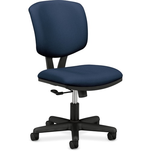 VOLT SERIES TASK CHAIR, SUPPORTS UP TO 250 LBS., NAVY SEAT/NAVY BACK, BLACK BASE
