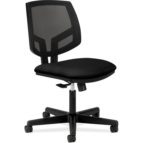 VOLT SERIES MESH BACK TASK CHAIR, SUPPORTS UP TO 250 LBS., BLACK SEAT/BLACK BACK, BLACK BASE
