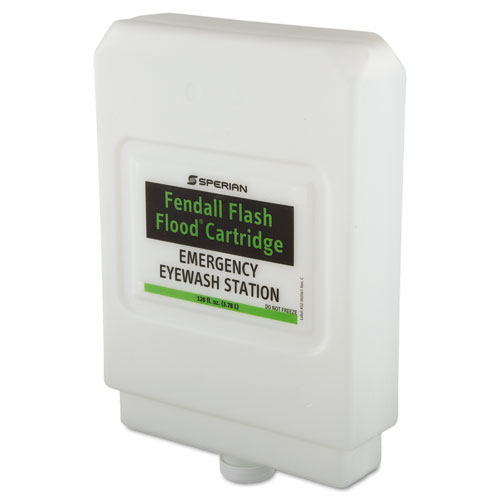 Fendall Flash Flood Eyewash Station Refill Cartridge, 12"x10"x13", 1 Gal, 4/ct