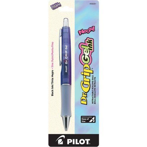 PEN,GEL,DR.GRIP,0.7MM,VT/BK