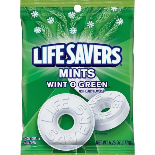 Mars, Inc  Life Savers Mints, Wint-O-Green, 6.25 oz/PK