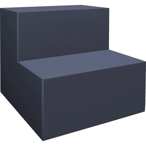 Highpoint  Seat, Two-Tier, 37"Wx40-1/2"Lx34-3/4"H, Navy