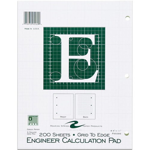 PAD,ENGINEERS,200SHEET,GN