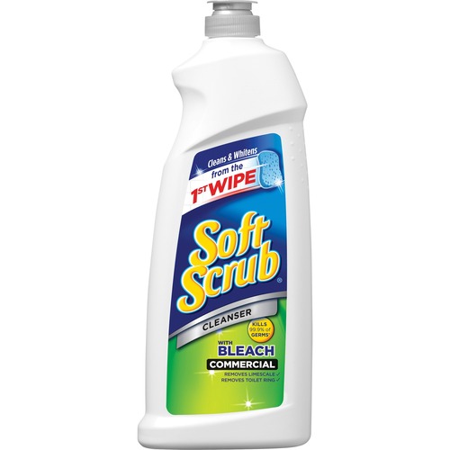 Dial Corporation  Soft Scrub Cleanser, w/Bleach, Antibacterial, 36oz.