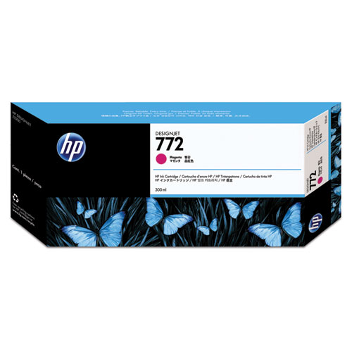 HP B6Y41A (HP 771A) Magenta OEM Ink Cartridge (3 pk)