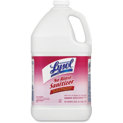 Reckitt Benckiser  Sanitizer, No-Rinse, Concentrate, 1 Gallon, 4/CT, Multi