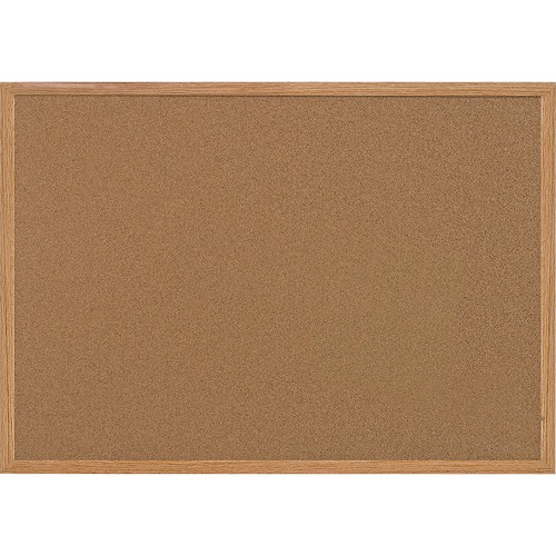 Earth Cork Board, 24 X 36, Wood Frame