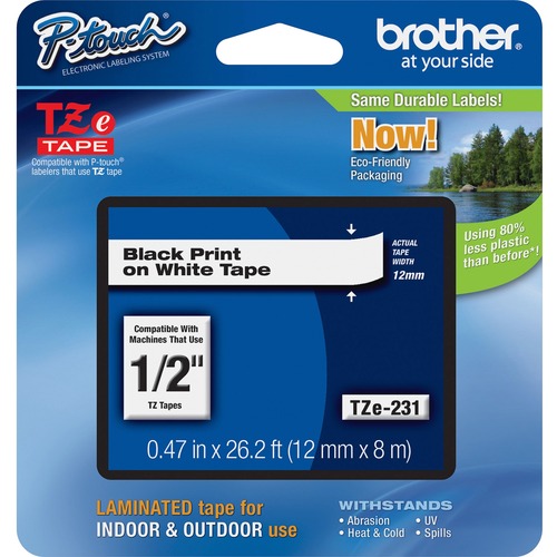 CARTRIDGE,TAPE,1/2"-BK/WE