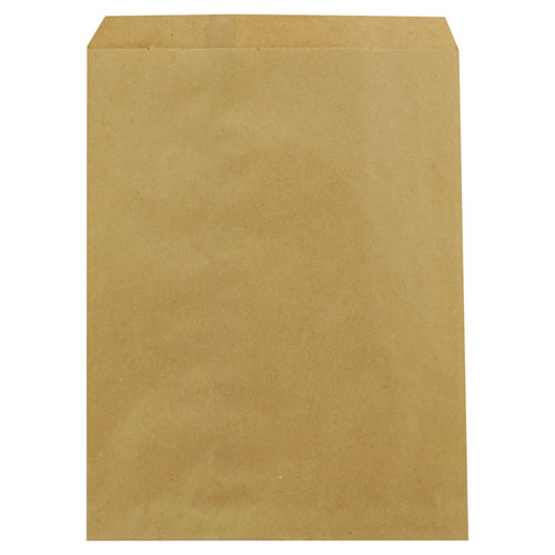 KRAFT PAPER BAGS, 8.5" X 11", BROWN, 2,000/CARTON