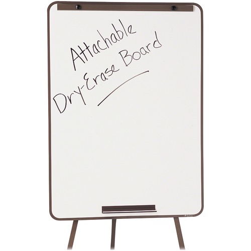 Oval Dry-Erase Board, 29 X 40, Metallic Bronze Finish Steel, Framed