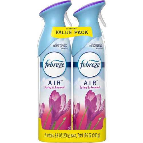 AIR, SPRING AND RENEWAL, 8.8 OZ AEROSOL, 2/PACK, 6 PACK/CARTON