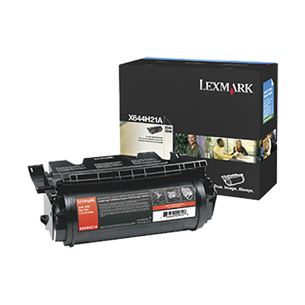 Lexmark X644H21A Black OEM High Yield Print Cartridge
