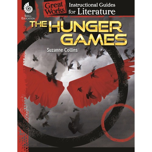 Shell Education Teacher Created Materials  Guide:The Hunger Games, 72-Pg, Grade 4-8, 8-1/2"Wx11"H, MI