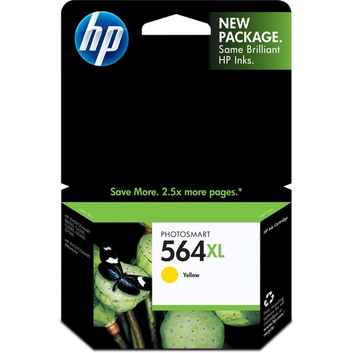 Hewlett-Packard  HP 564 Ink Cartridge, 750 Page Yield, Yellow