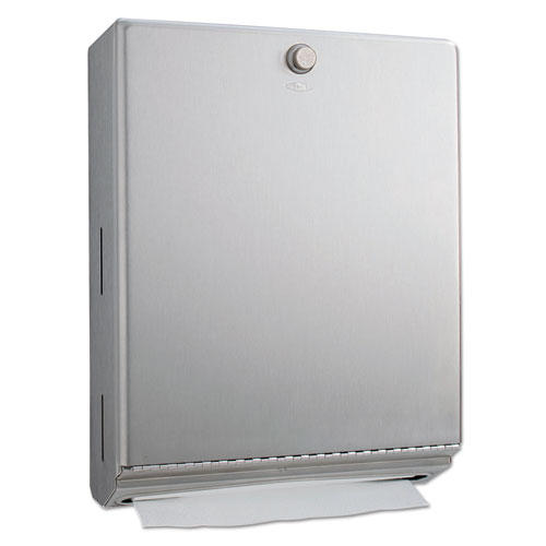 CLASSICSERIES SURFACE-MOUNTED PAPER TOWEL DISPENSER, 10.81 X 3.94 X 14.06, SATIN