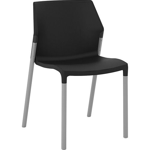 United Chair Company  Chair, Guest, w/o Arms, 20"Wx20-1/2"Lx32"H, 4/CT, Black