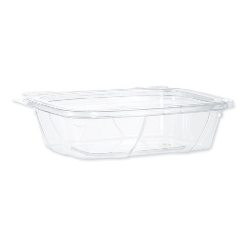 TAMPER-RESISTANT, TAMPER-EVIDENT BOWLS, 20 OZ, 5.7 X 7.3 X 1.8, CLEAR, 200/CARTON