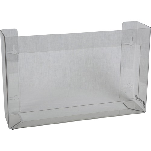 Clear Plexiglas Disposable Glove Dispenser, Three-Box, 18w X 3 3/4d X 10h