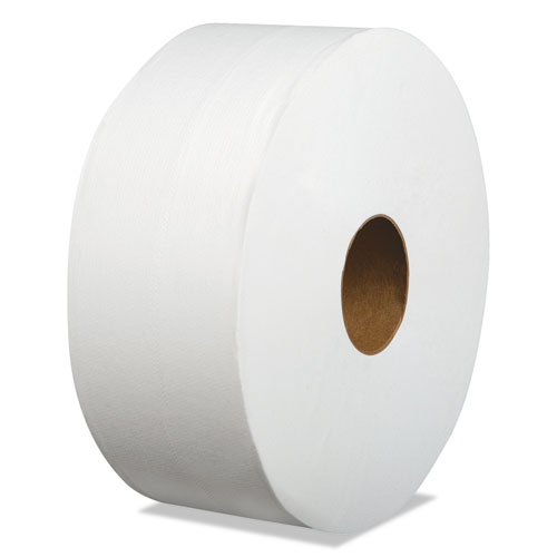 LAMINATED JUMBO ROLL TOILET TISSUE, SEPTIC SAFE, 2-PLY, WHITE, 3.2" X 700 FT, 12/CARTON