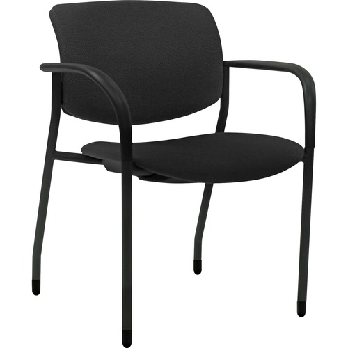 CHAIR,STACKING,UPH,BLK