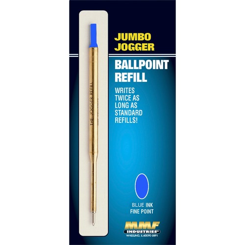 REFILL FOR MMF INDUSTRIES JUMBO JOGGER PENS, FINE POINT, BLUE INK