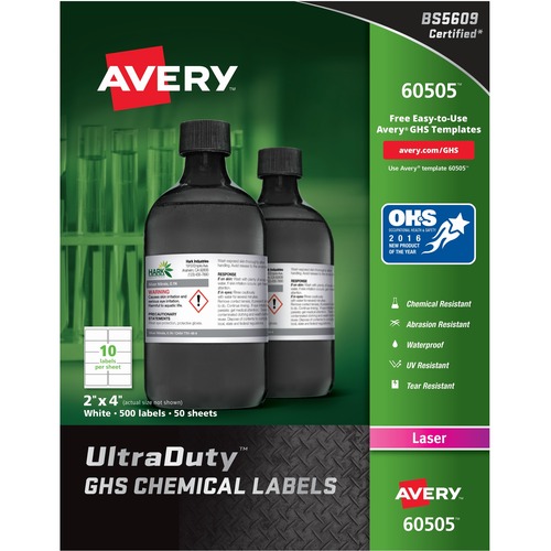 LABEL,GHS CHEMICAL,2X4,WE