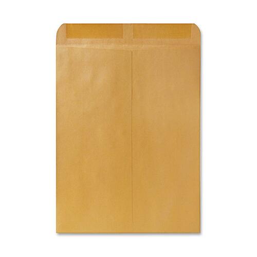 CATALOG ENVELOPE, #15 1/2, SQUARE FLAP, GUMMED CLOSURE, 12 X 15.5, BROWN KRAFT, 250/BOX