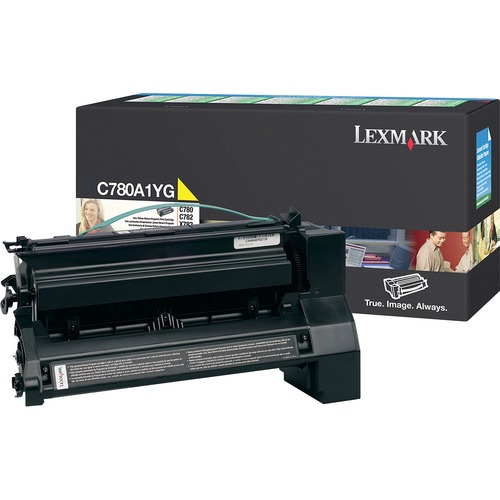 Lexmark C780A1YG Yellow OEM Print Cartridge
