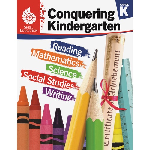 Shell Education Teacher Created Materials  Conquering Kindergarten, 168-Page, 8-1/2"Wx2-/5"Lx11"H, MI