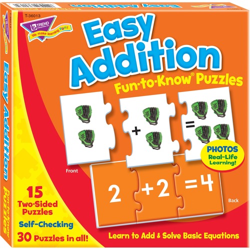 PUZZLE,EASY ADDITION,45PC