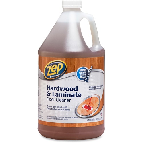 Zep Commercial  Floor Cleaner, f/ Hardwood/Laminate, Refill, 1 Gallon