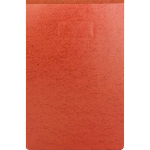 TOP OPENING PRESS GUARD REPORT COVER, PRONG FASTENER, 11 X 17, RED
