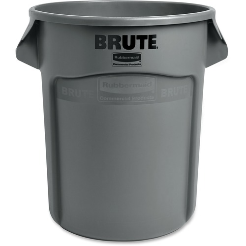 Rubbermaid Commercial Products  Brute Container, 20 Gal, 22-1/2"x19-3/8'x35-7/8", Gray