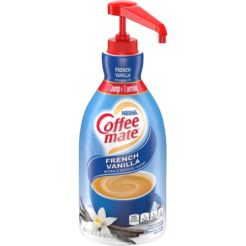 Liquid Coffee Creamer, French Vanilla, 1500ml Pump Bottle