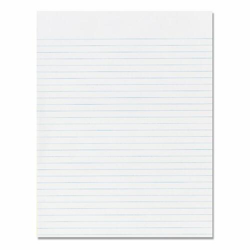 7530011245660 SKILCRAFT WRITING PAD, MEDIUM/COLLEGE RULE, 8.5 X 11, WHITE, 100 SHEETS, DOZEN