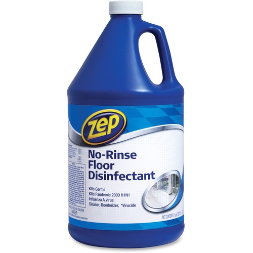 NO-RINSE FLOOR DISINFECTANT, PLEASANT SCENT, 1 GAL, 4/CARTON